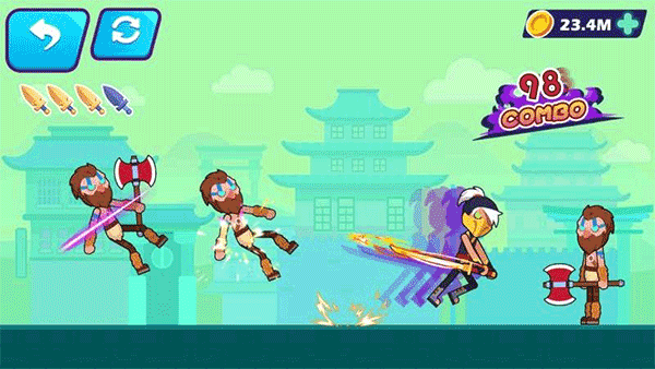 疯狂手指冒险小官方版图1