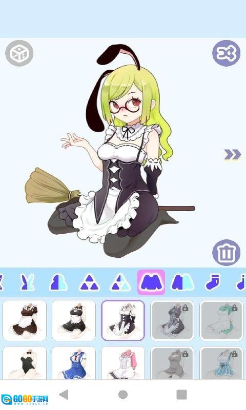 萝莉猫耳娘(Sweet Girl Dress Up)手游无广告版图3