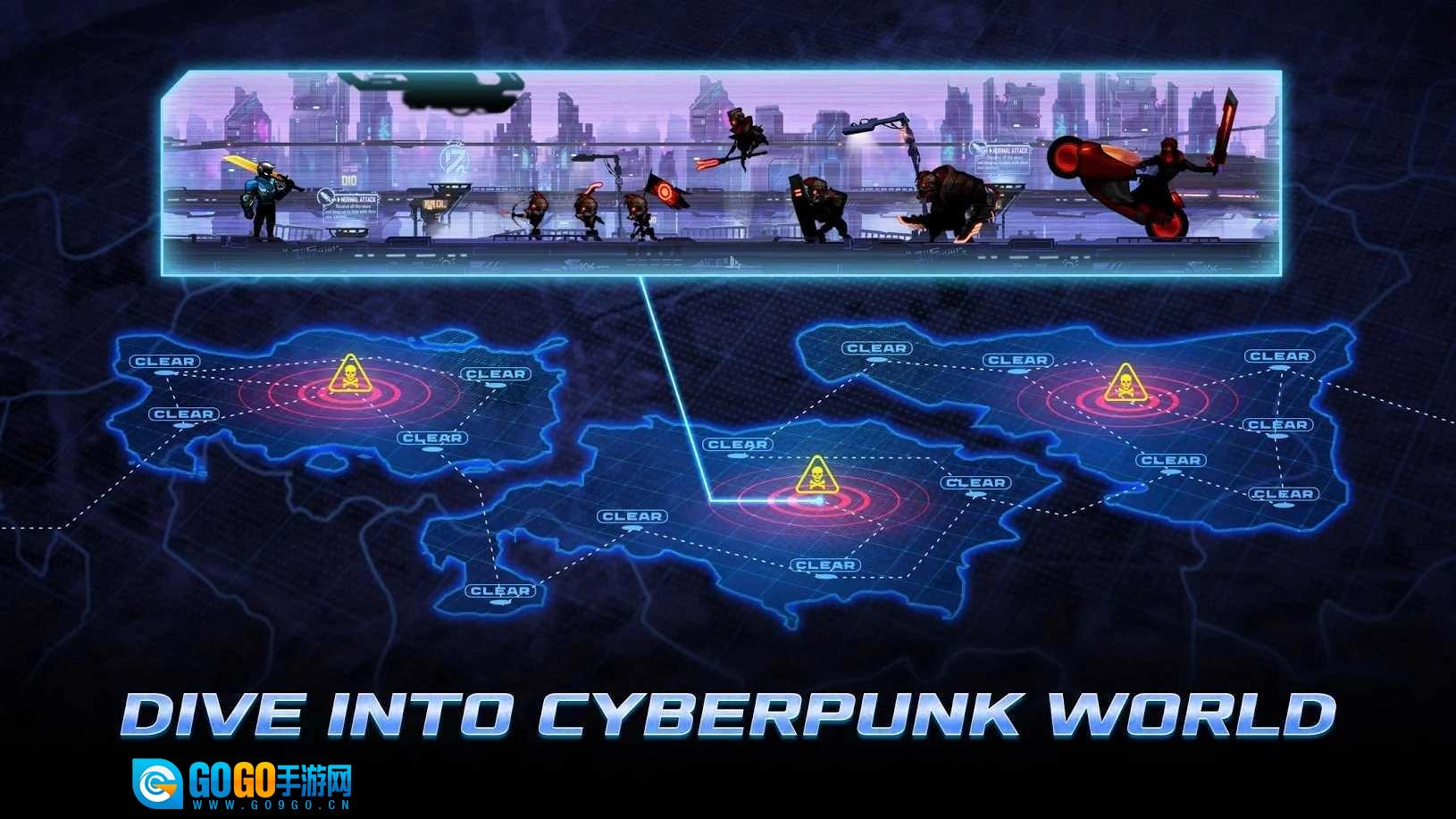 暗夜游侠(Cyber Fighters)官方最新版图3