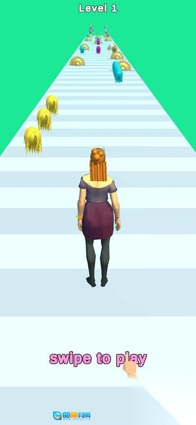 头发奔跑图2