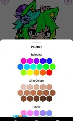 加查生活图画书(coloring pages for gacha)通用版图2