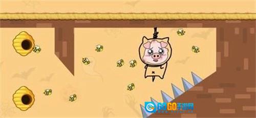 疯狂猪猪画线救援(Crazy Piggy)手游免费版图1
