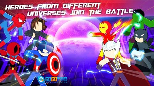 超级火柴人英雄战斗(SuperStickmanHeroes)安卓官方版图2