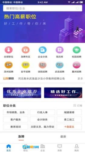 衡水招聘网图1