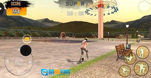 自由式极限滑冰运动员(Freestyle Extreme Skater: Flippy)手机版图2