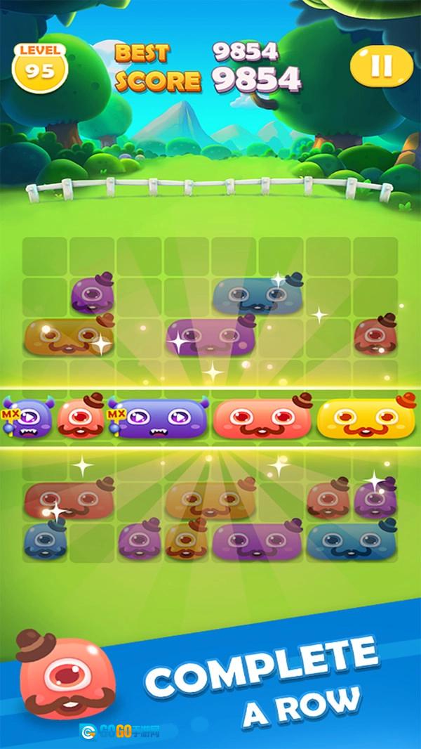 滑动怪物最新版图1