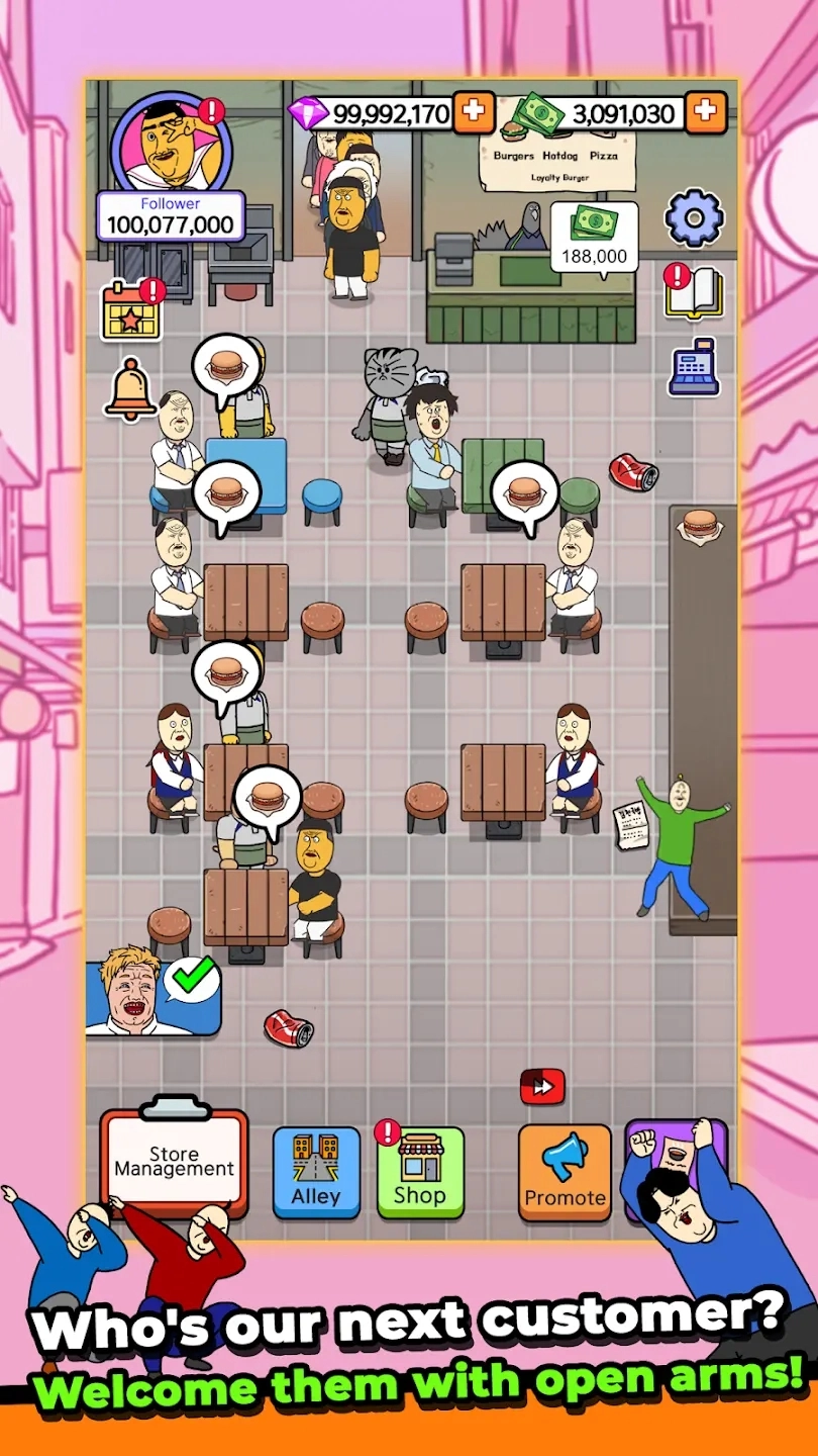 巷弄食堂大亨手游直装版图4