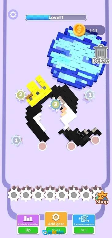 像素碾碎3D(PixelCrush3D)手游免费版图2