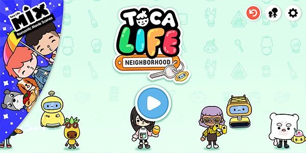 托卡生活邻居正版图1