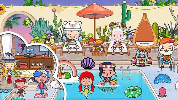 圣诞度假乐园手游版图2