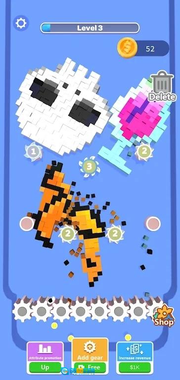 像素碾碎3D(PixelCrush3D)手游免费版图3
