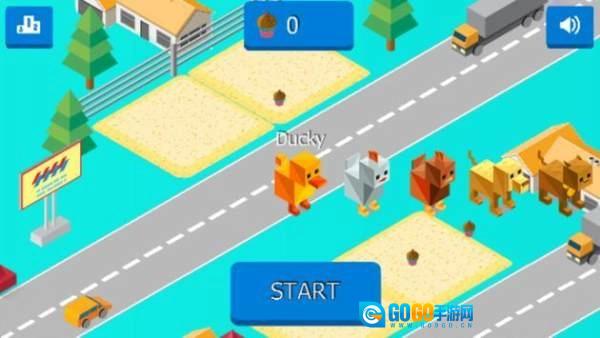 交叉路可爱的动物(CrossyRoad)免费原版图3