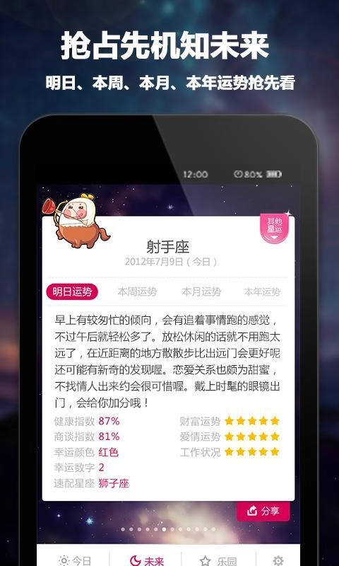 每日星座运程通用版图2