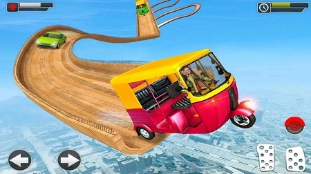 天空杂技车游戏绿色版图1