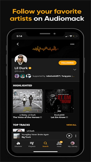 Audiomack原版图3