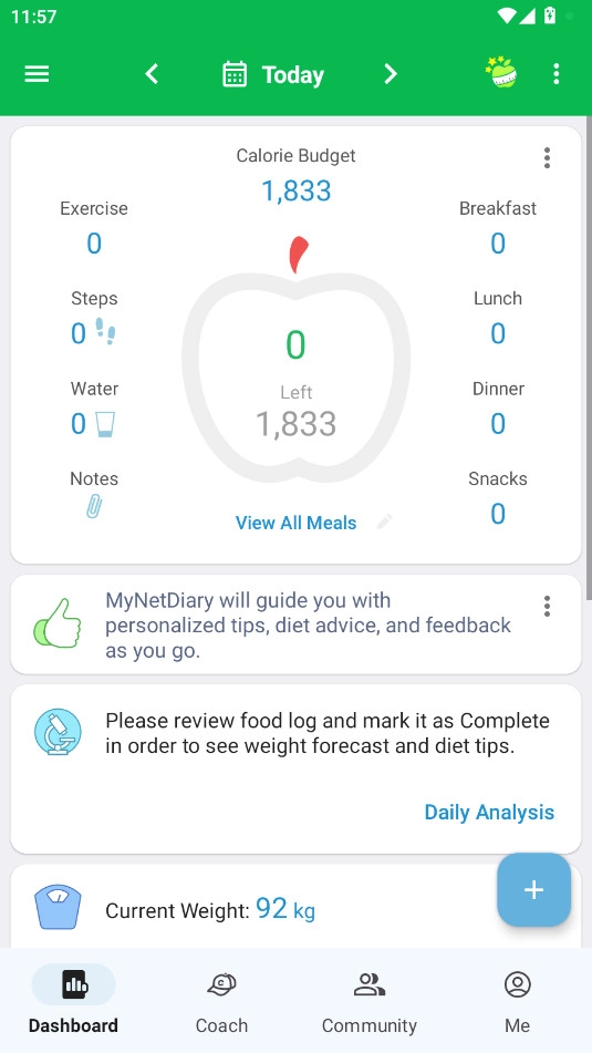 MyNetDiary最新免费版图2