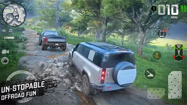 越野SUV吉普4x4驾驶手机正版图5