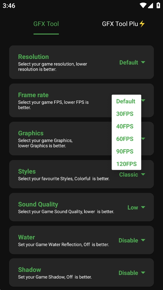 BattleGFXToolPro手机最新版图5