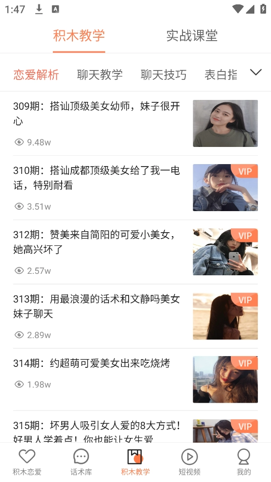 积木恋爱话术无广告版