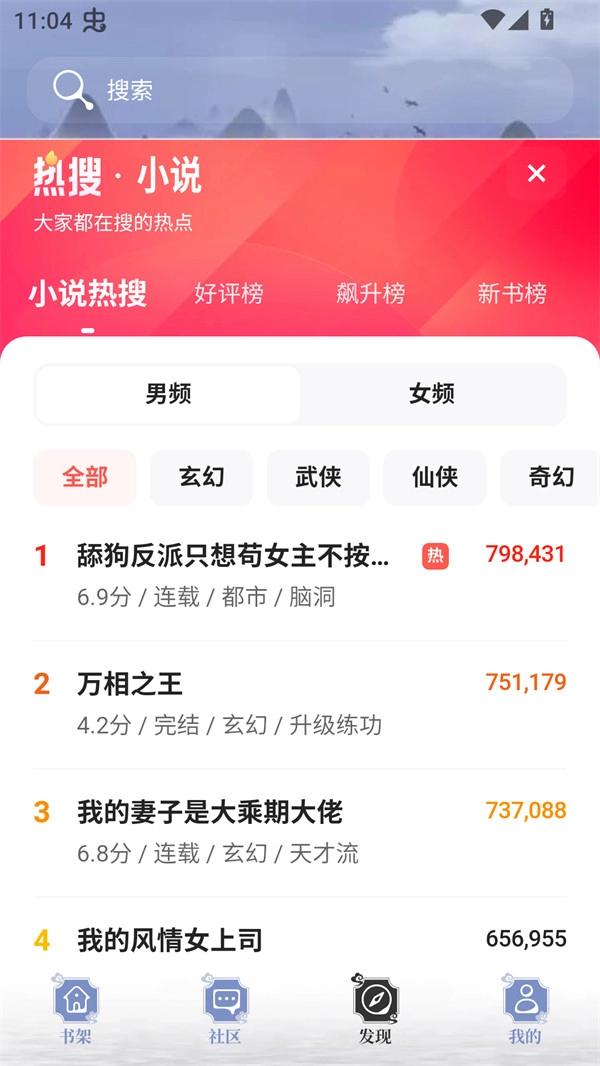 蘑菇小说最新版