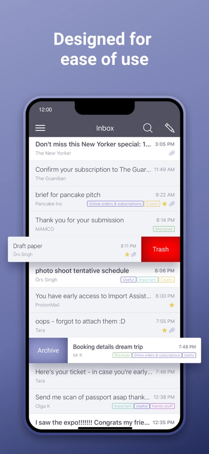 protonmail手机正版图1