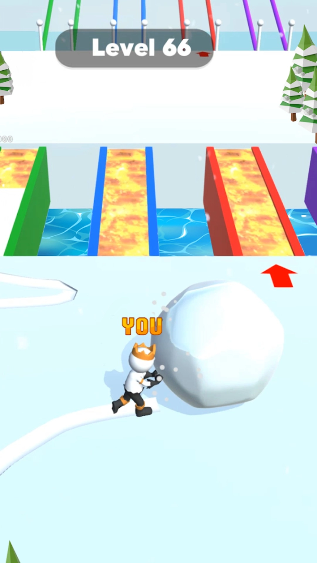 3D雪地竞赛游戏纯净最新版(2)