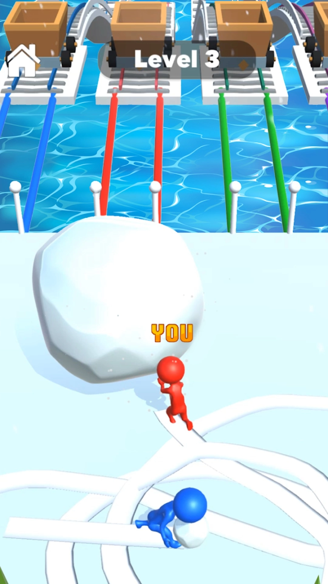 3D雪地竞赛游戏纯净最新版(4)