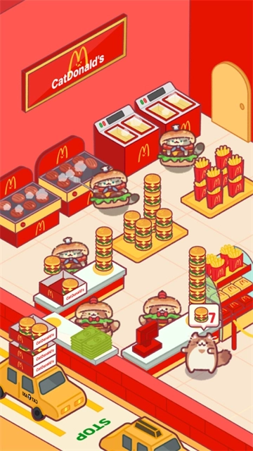 猫咪小吃店红包版图1