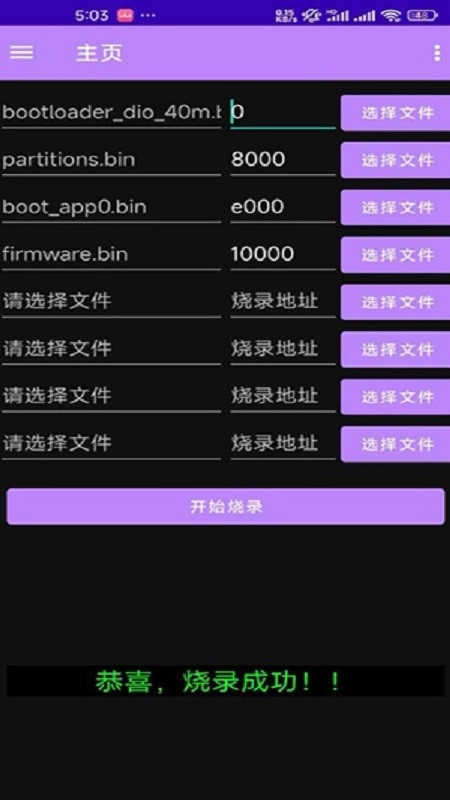 ESP烧录工具通用版图3