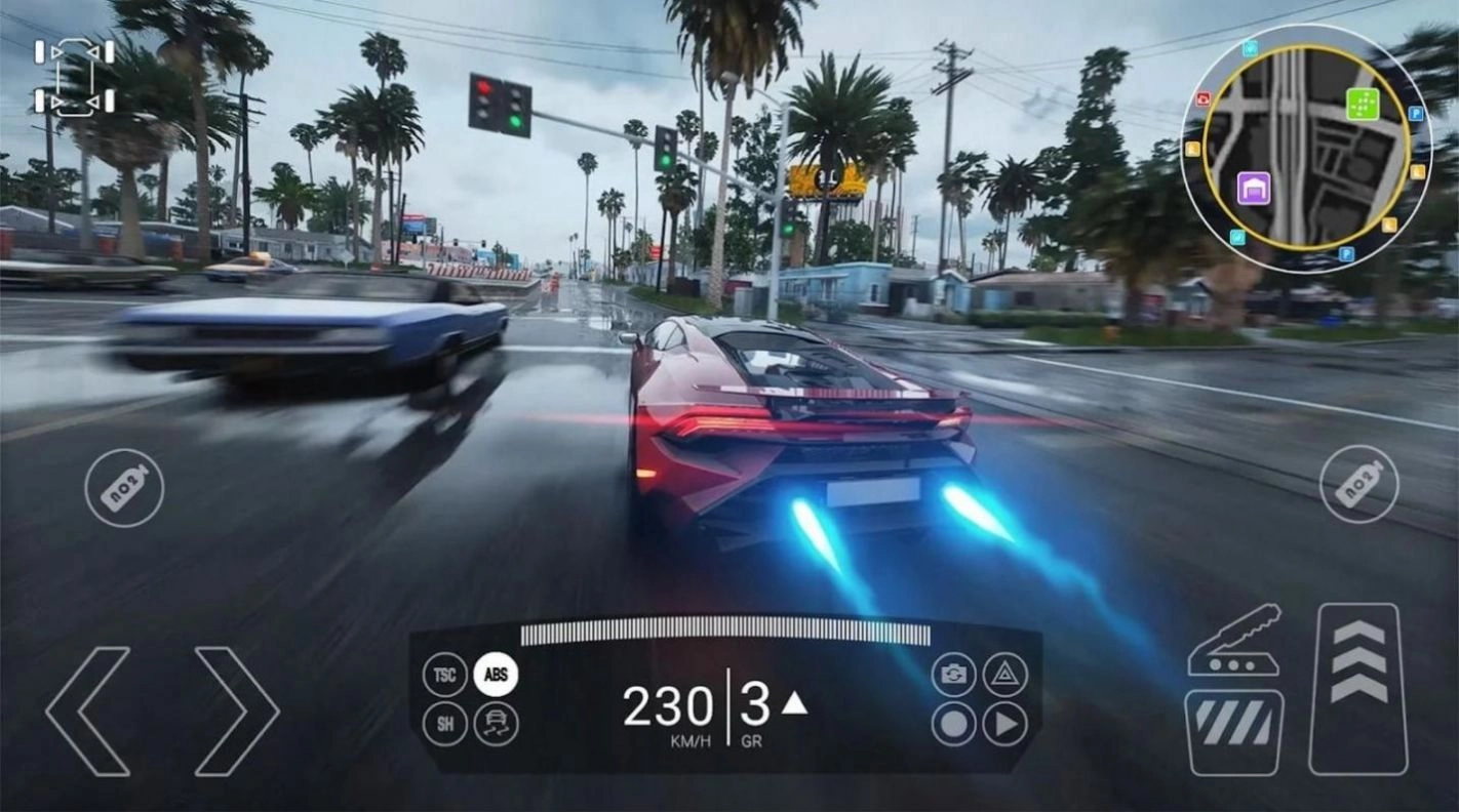 3D极限弯道飞车官方版图3