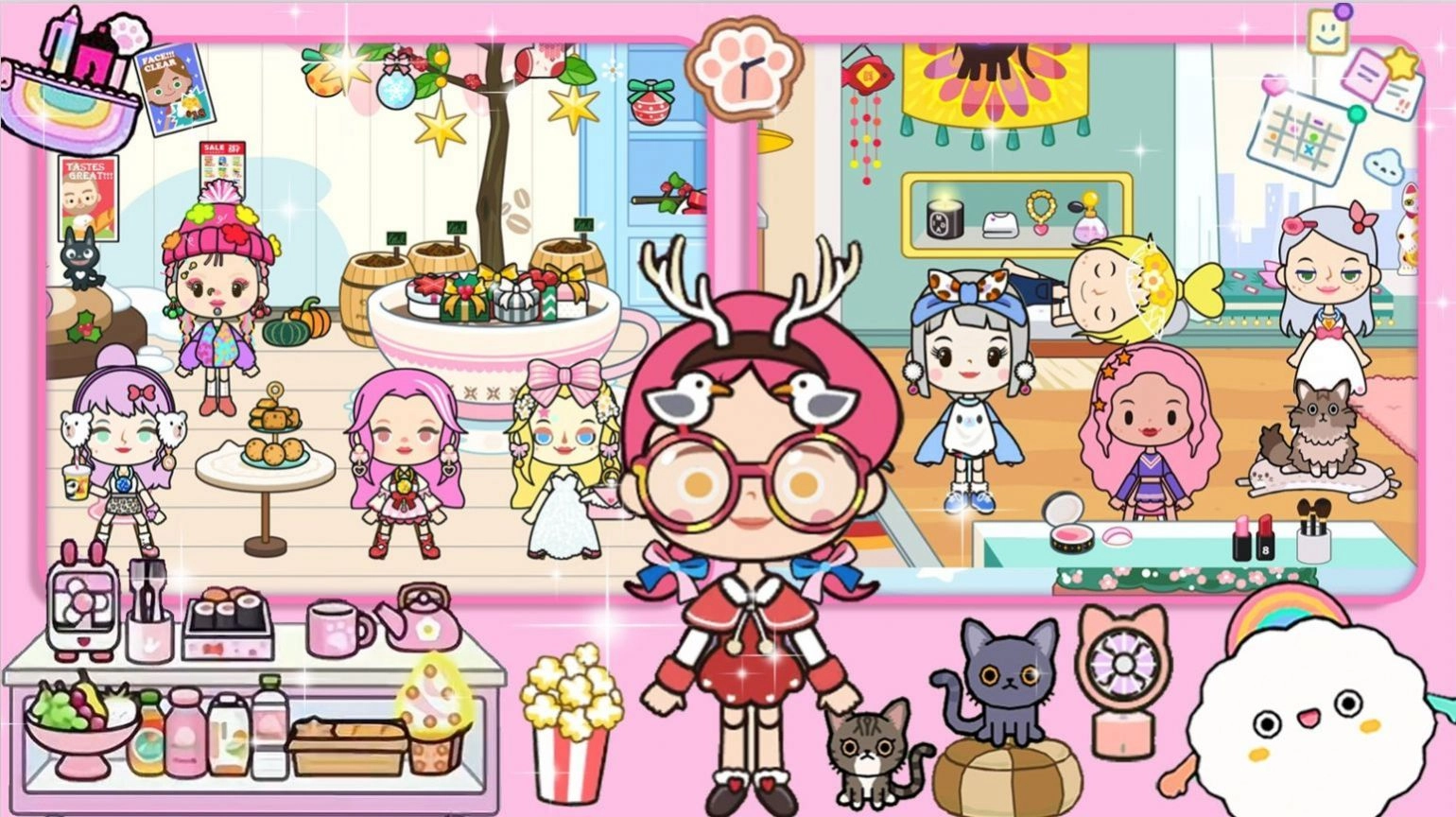 落樱小镇魔法屋最新版图2