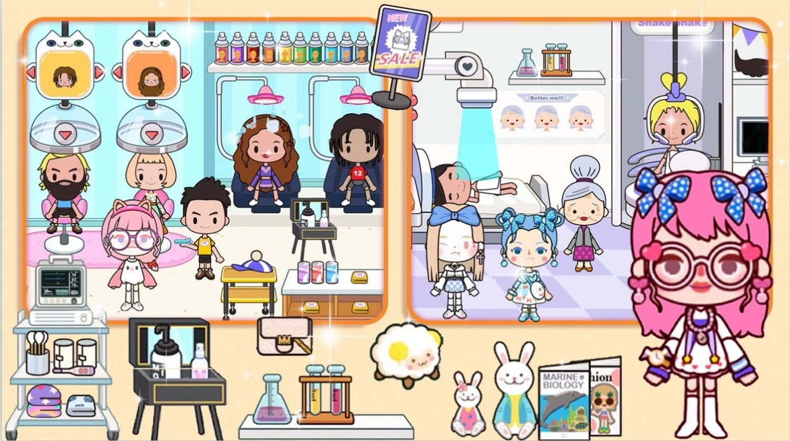 落樱小镇魔法屋最新版图3