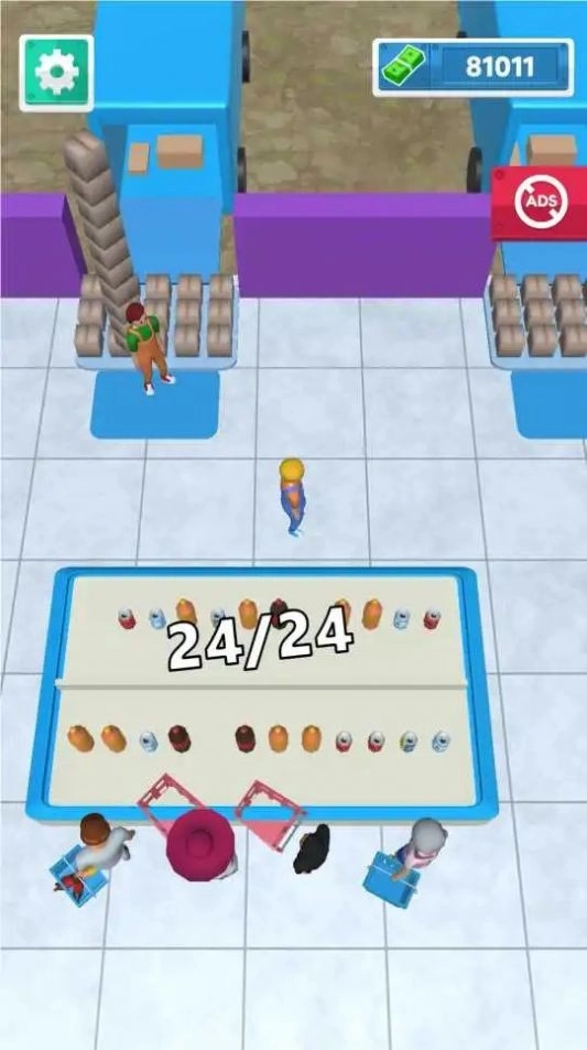 超市收银员空闲大亨无广告版图2