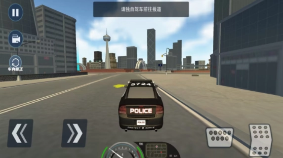 欧洲警车驾驶模拟游戏绿色版图2