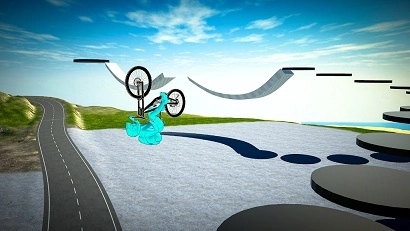 自行车极限骑手3D手游版图2