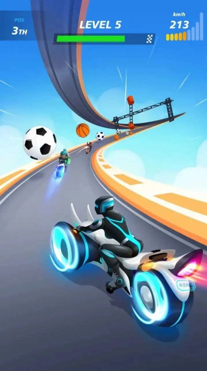摩托比赛大师3D原版图4