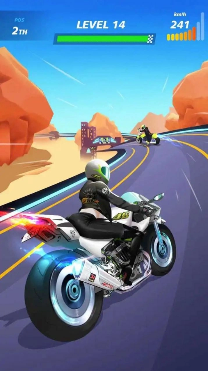 摩托比赛大师3D原版图3