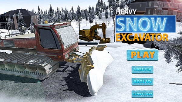 挖掘机装载机雪车游戏正版图2