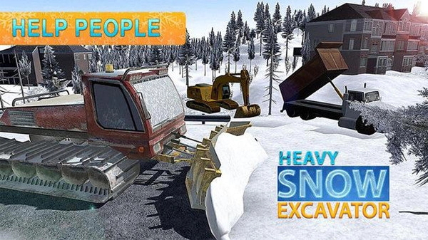 挖掘机装载机雪车游戏正版图3