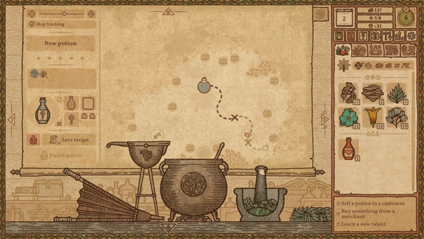 药剂工艺炼金模拟器(PotionCraft)手机最新版图1