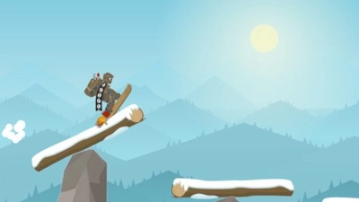 火柴人滑雪冒险游戏正版图1