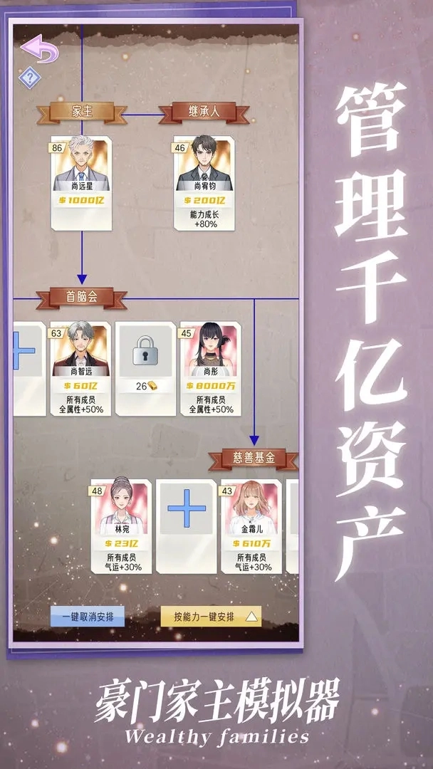 豪门家主模拟器无广告免费版图1