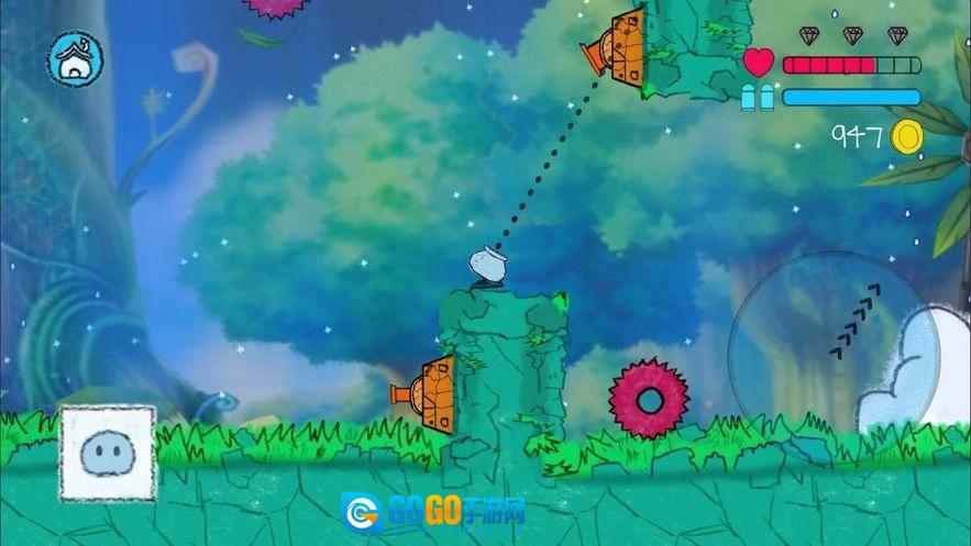 超级跳跳史莱姆(JumpingSlime)游戏绿色版图1