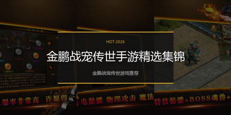 金鹏战宠传世手游精选集锦
