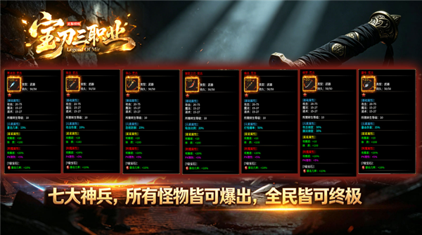 宝刀神技三职业图1