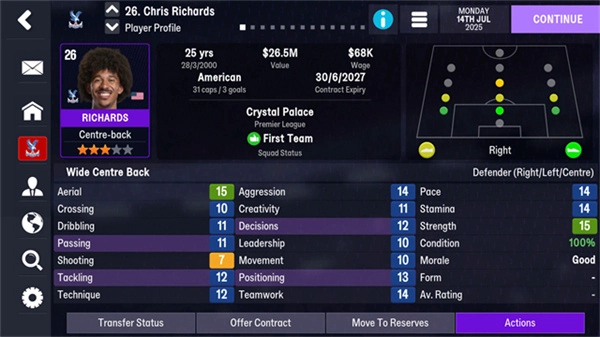 FootballManager26Mobile最新版图1