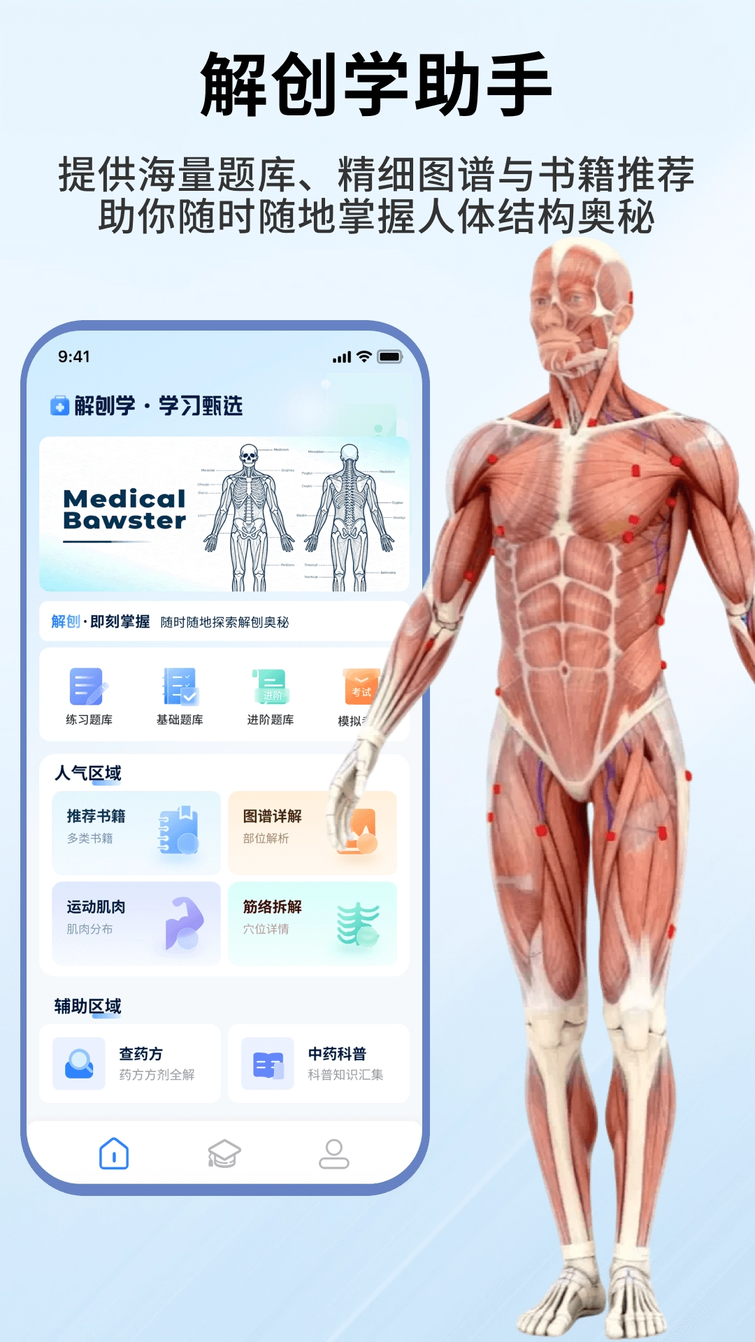 人体解剖学图谱正版图1