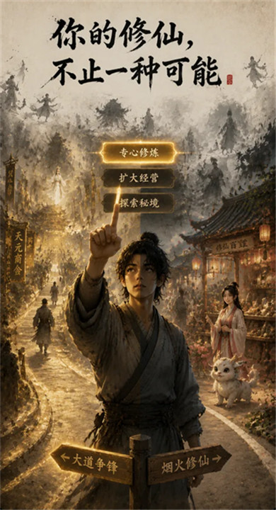修仙摆摊模拟器手机版图3