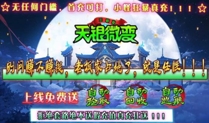天银微变三职业图1