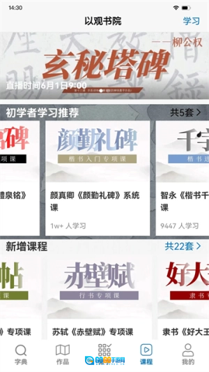 以观书法安卓版图4